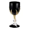 Vinglas, Goblet Skull svart 25 cl