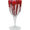 Vinglas i plast, blod 19 cm