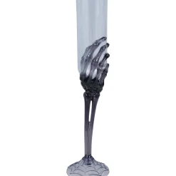 Vinglas i plast skelett 25 cm