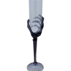 Vinglas i plast skelett 25 cm