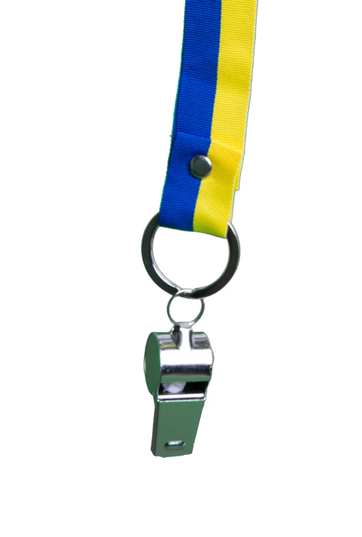 Visselpipa, liten med band silver